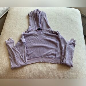 Wild fable cropped light sweater